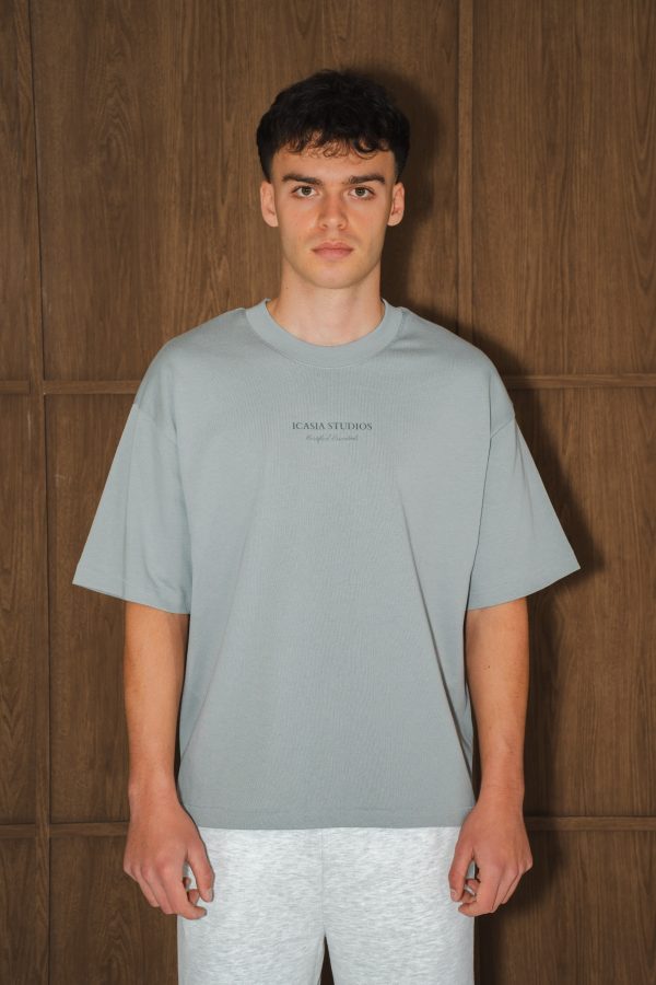 Misty Grey Heavyweight T-Shirt