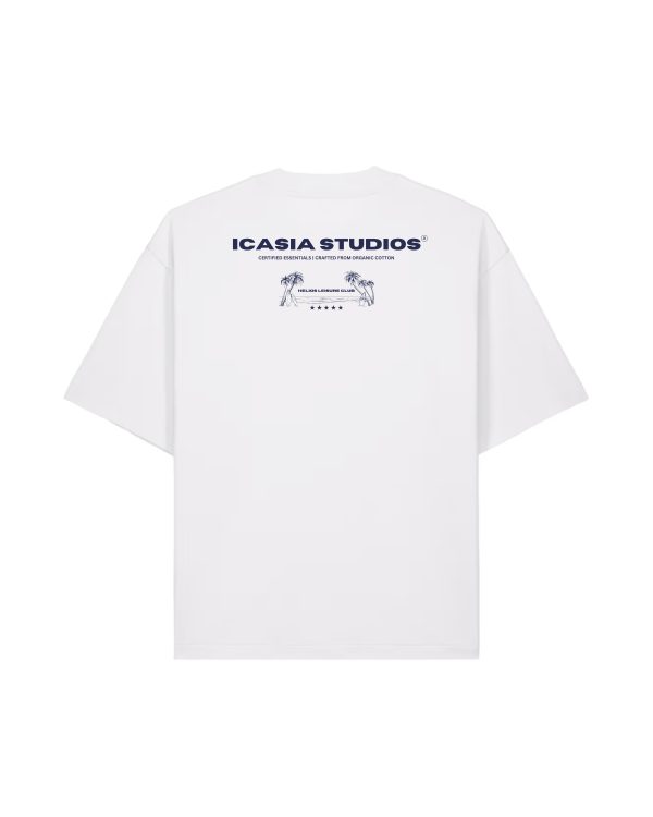 White Helios Heavyweight T-Shirt