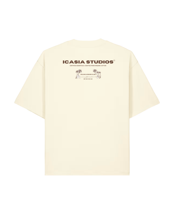 Cream Helios Heavyweight T-Shirt