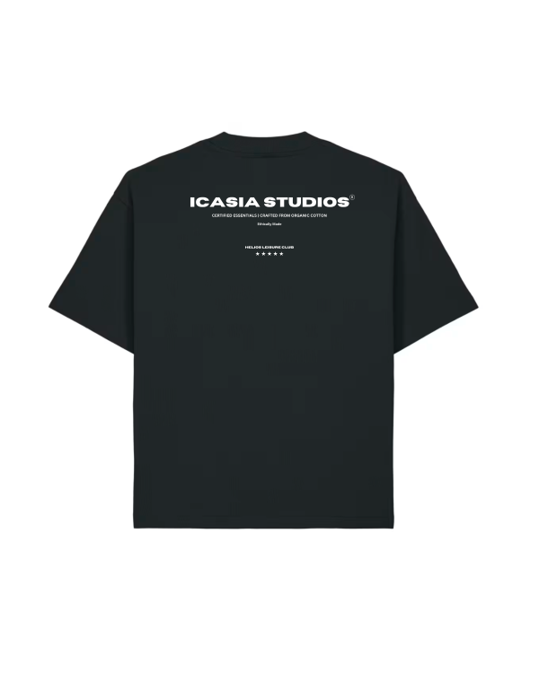 Black Helios Heavyweight T-Shirt
