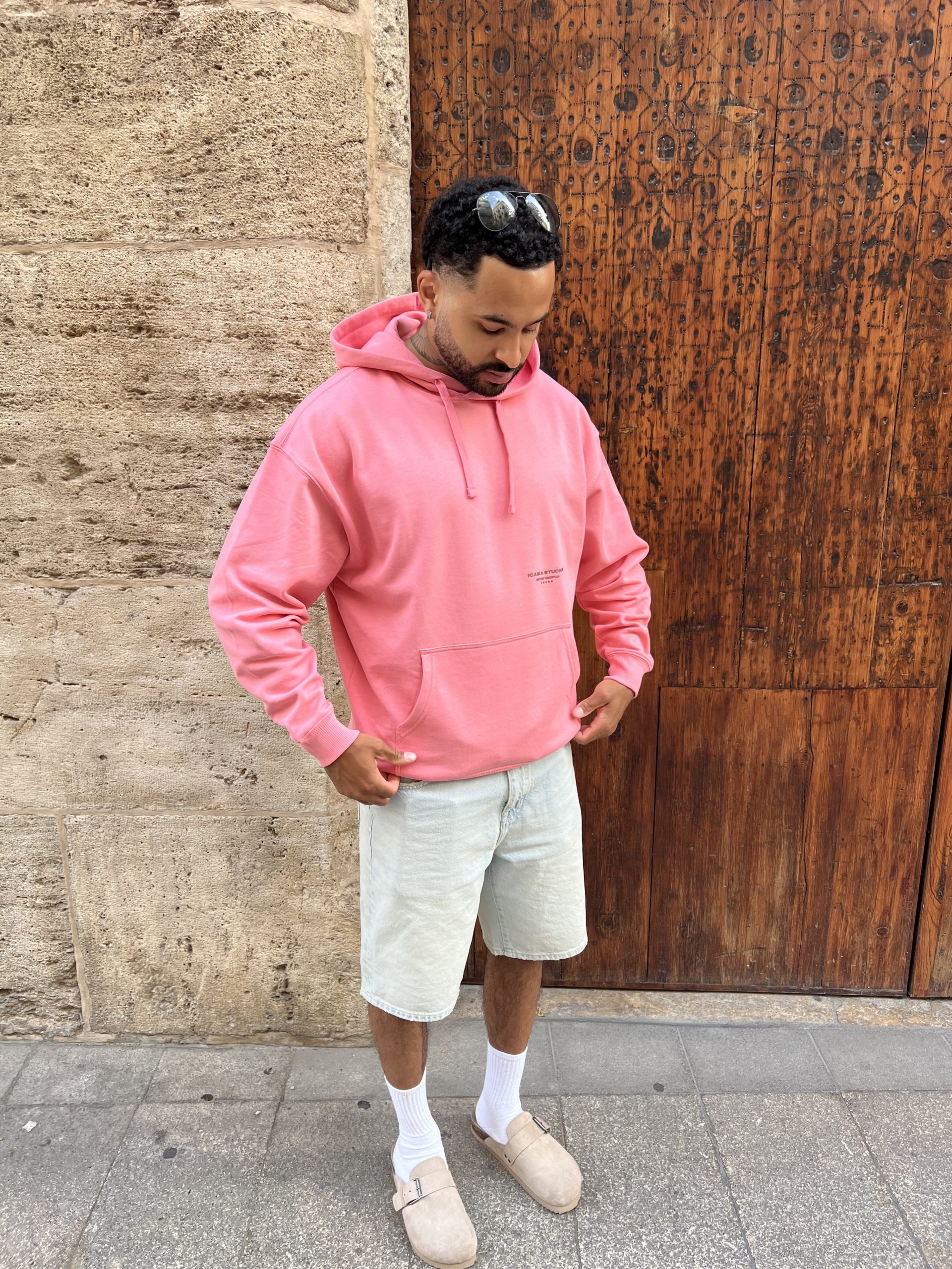 Dusty Pink Helios Hoodie - Image 3